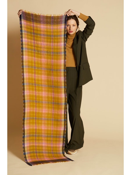 MILOWE scarf in YELLOW by Inoui Editions