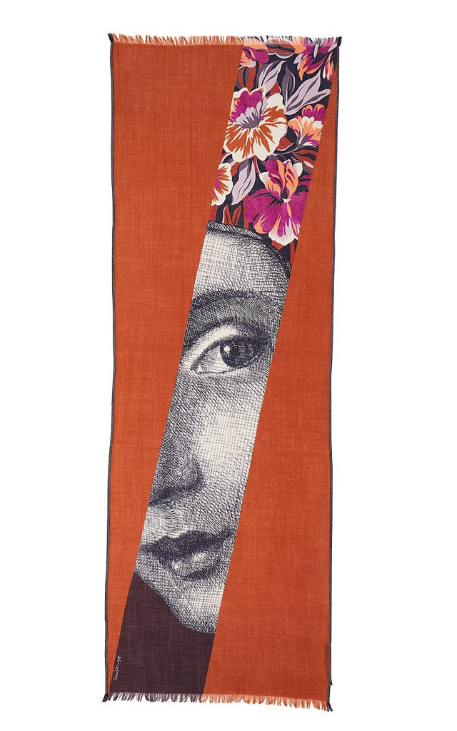 ARMANCE scarf in CARAMEL by Inoui Editions