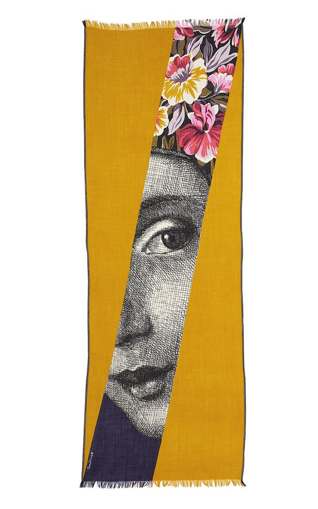ARMANCE scarf in YELLOW by Inoui Editions