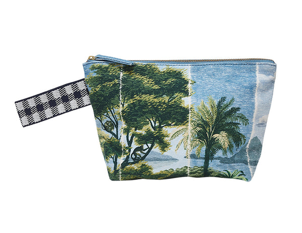 MAYOTTE Pouch/Cosmetic bag in GREEN by Inouitoosh Paris