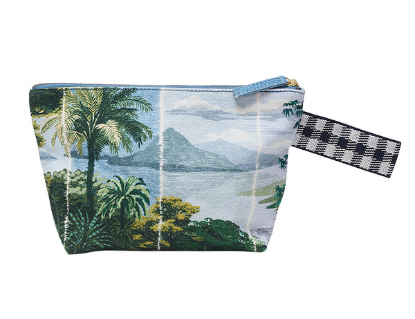 MAYOTTE Pouch/Cosmetic bag in GREEN by Inouitoosh Paris