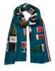 BACCHUS scarf in BLUE by Inoui Editions