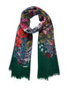BAGATELLE scarf in GREEN by Inoui Editons