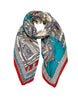 MIRAGE scarf in DUCK BLUE by Inoui Edtions