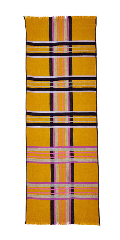 RAYNOLD scarf in YELLOW by Inoui Editions
