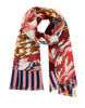 CORCOVADO scarf in BURGUNDY by Inouitoosh Paris