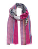 EDITH AND MARCEL scarf in PINK by Inoui Editions