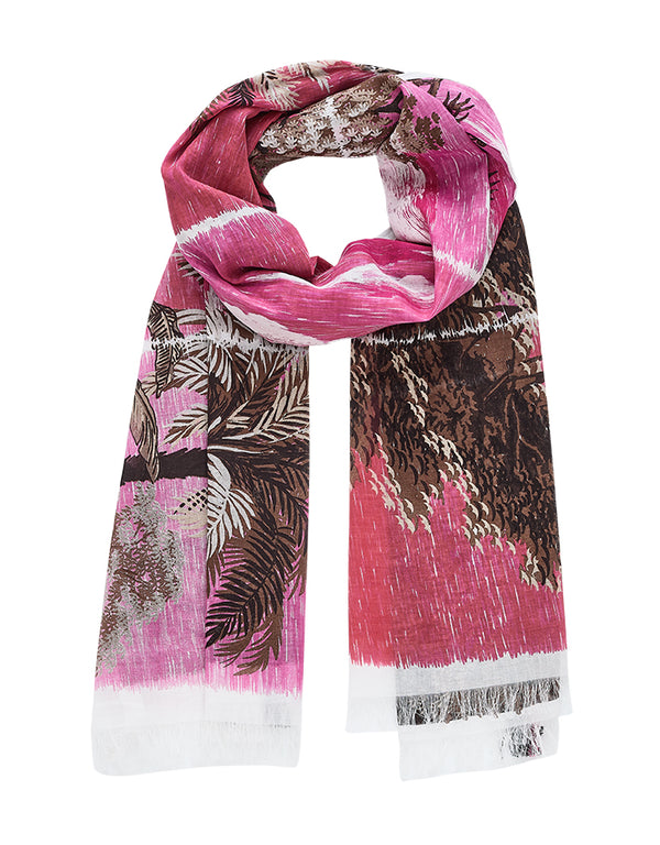 MAYOTTE scarf in GRENADINE by Inouitoosh Paris