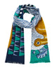 PELICAN scarf in EMERALD by Inouitoosh Paris