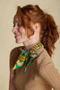 LEOPARD Lavalliere neck/hair tie in SAFFRON by Inoui Editions