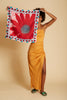 SOLEIL "carre" scarf in RED by Inoui Editions