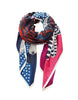 GALLINACE scarf in WOOD PINK by Inoui Editions
