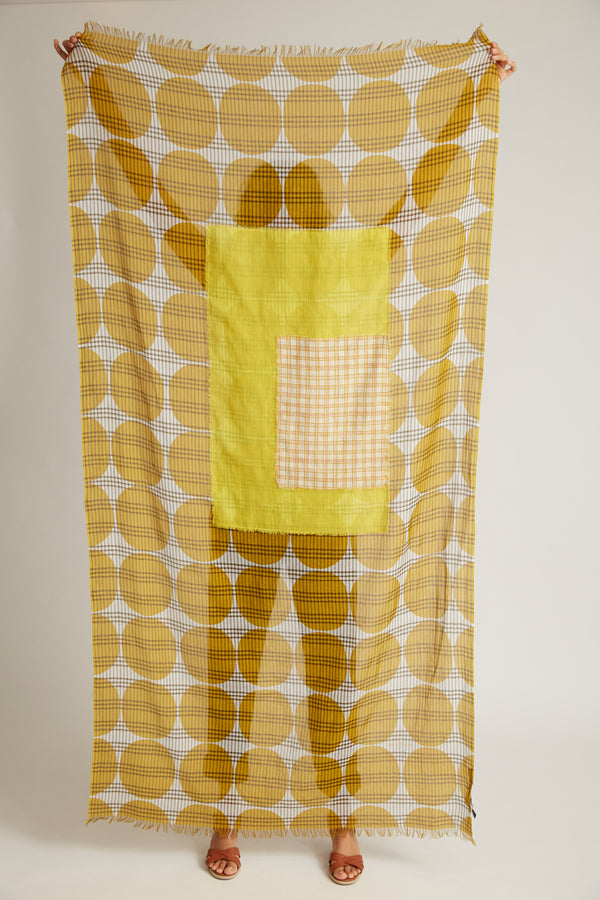 PATTI scarf in YELLOW by Inouitoosh Paris