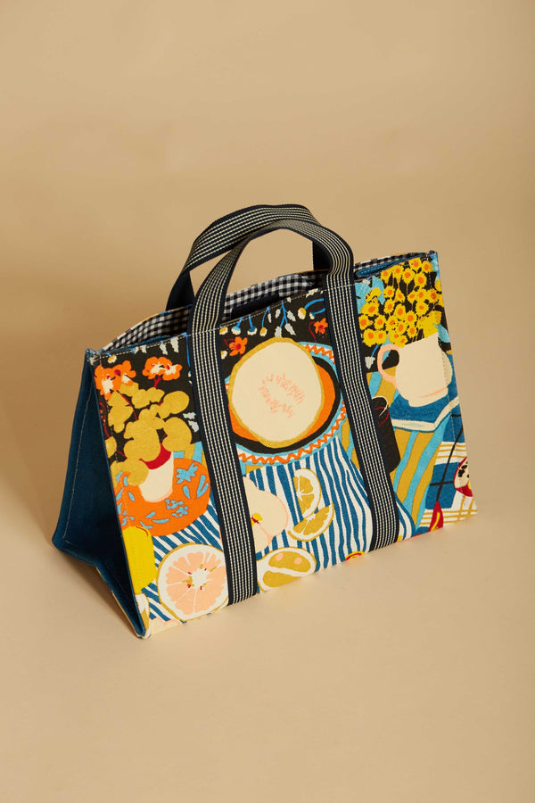 VALENCE Shopper in BLUE by Inoui Editions